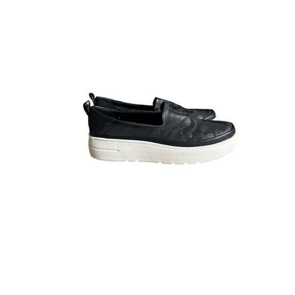 BearTraps Nevin Black Camo Platform Slip On Shoes Size 7.5‎ - Picture 1 of 6